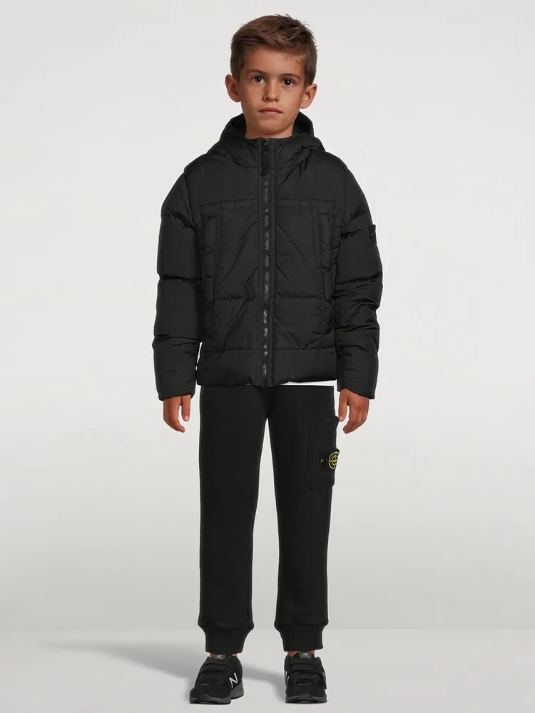 Down Puffer Jacket With Hood
