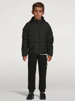 Down Puffer Jacket With Hood
