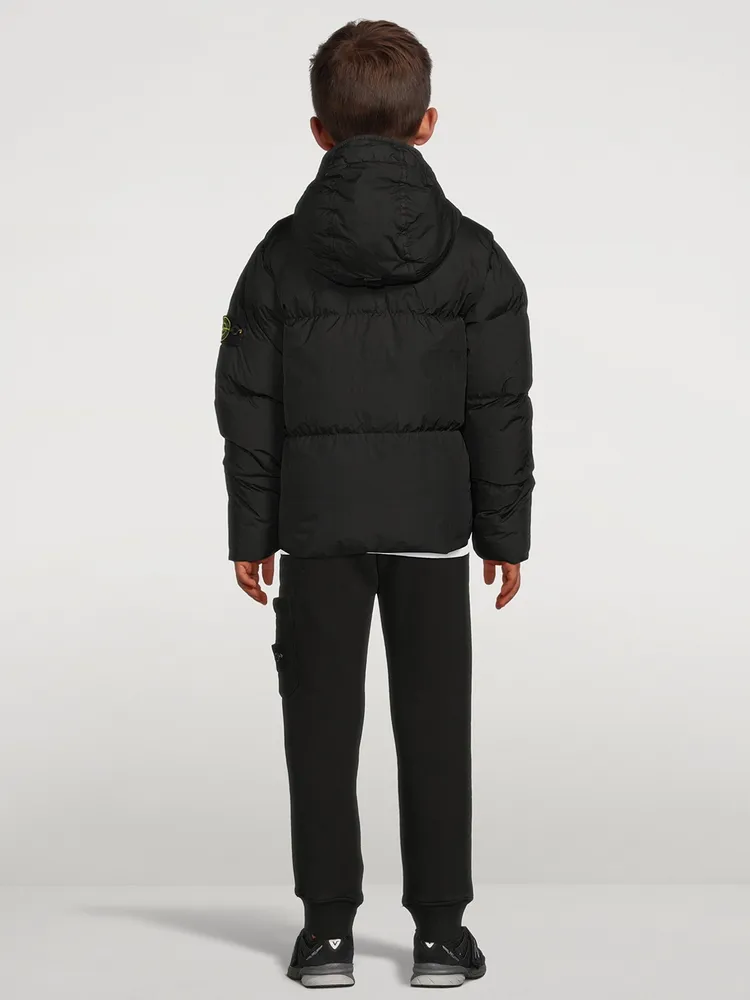Down Puffer Jacket With Hood