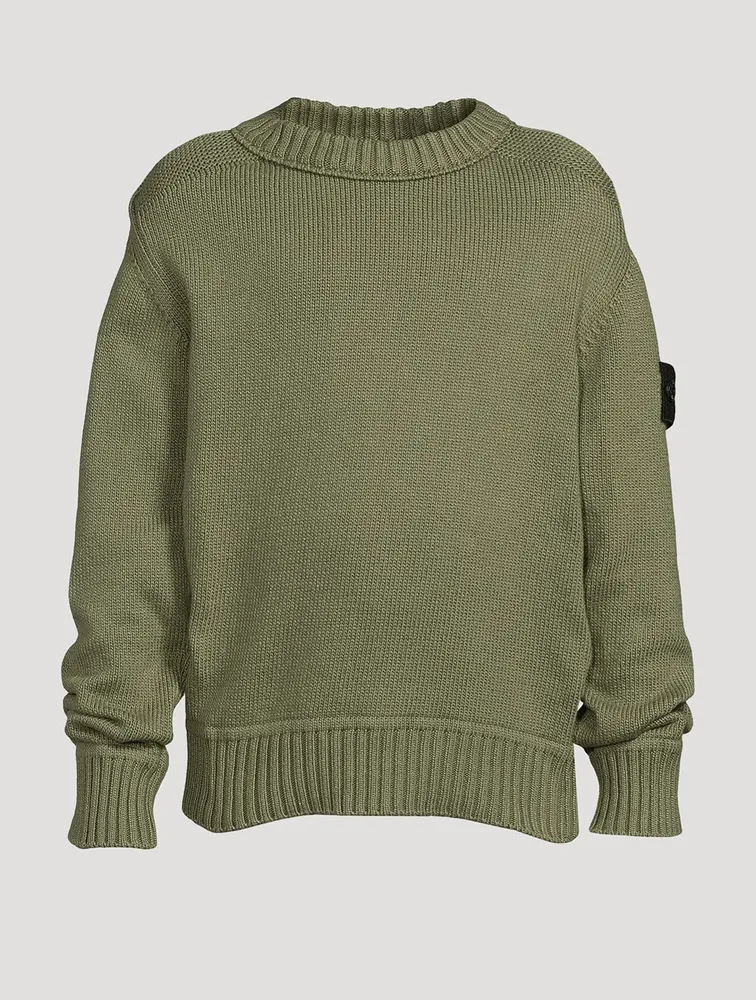 Cotton-Blend Sweater