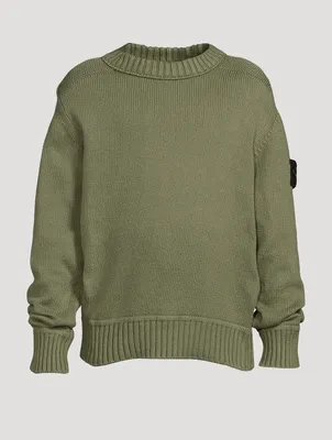 Cotton-Blend Sweater