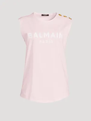 Logo Sleeveless T-Shirt