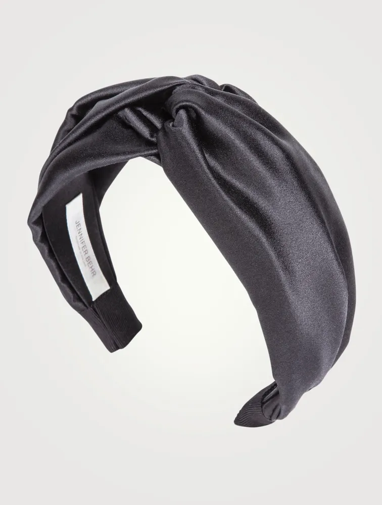 Twist Silk Satin Headband