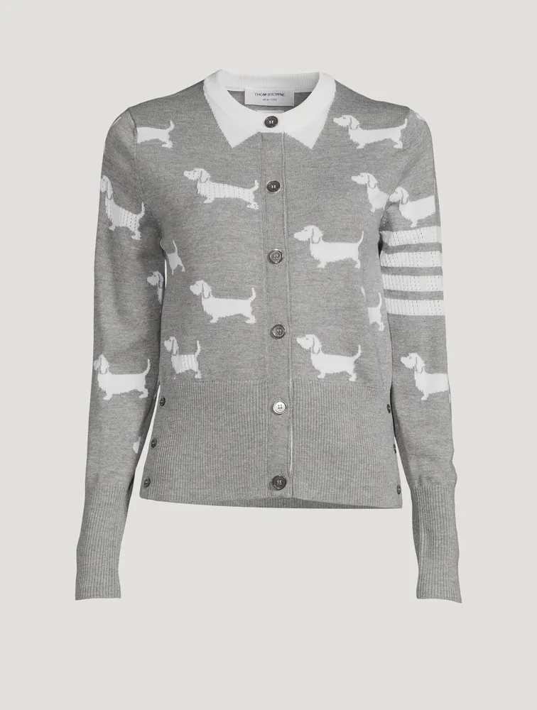 Wool Cardigan Hector Print
