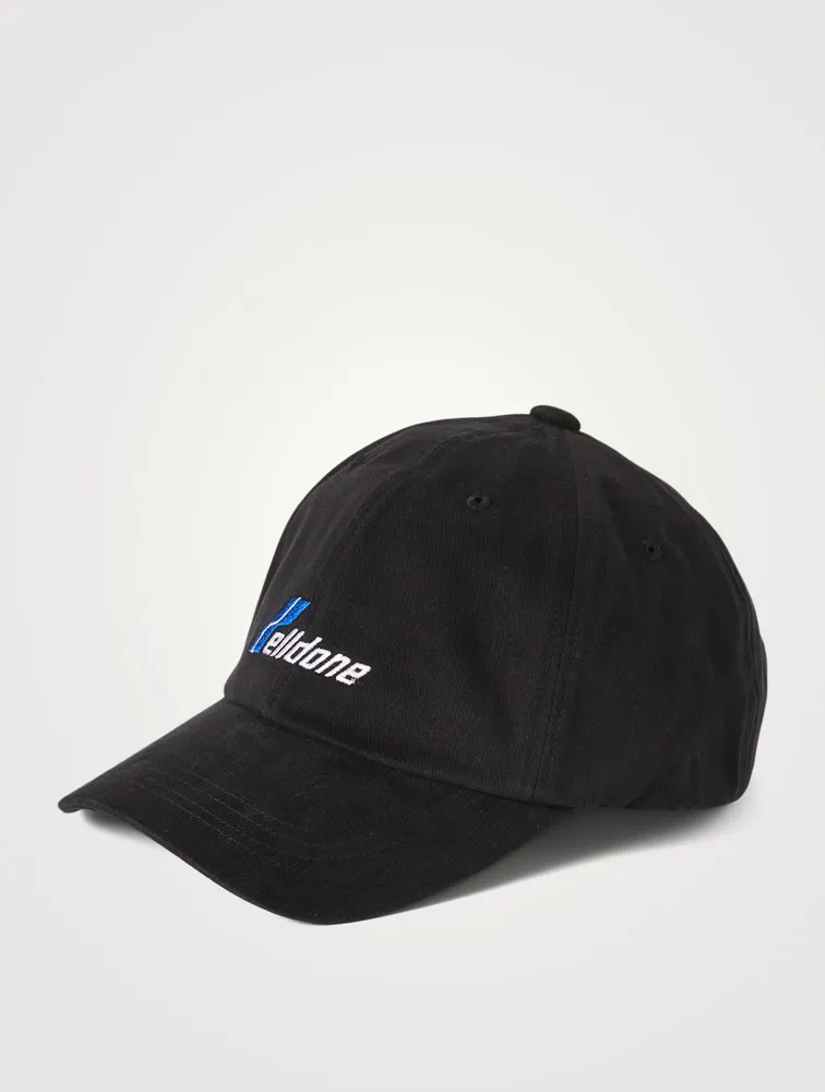 Logo Canvas Baseball Cap