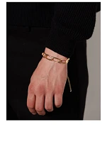 24K Goldplated Link Chain Bracelet