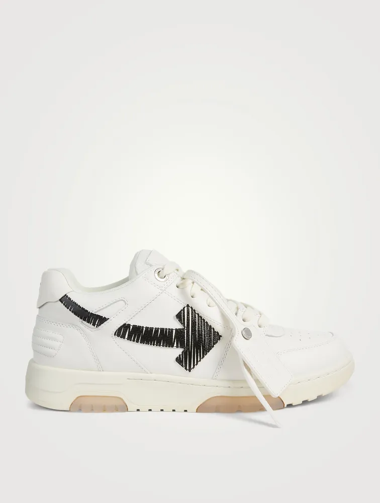 Out Of Office 'OOO' Leather Sneakers