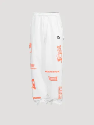 Cotton Jersey Carpenter Pants