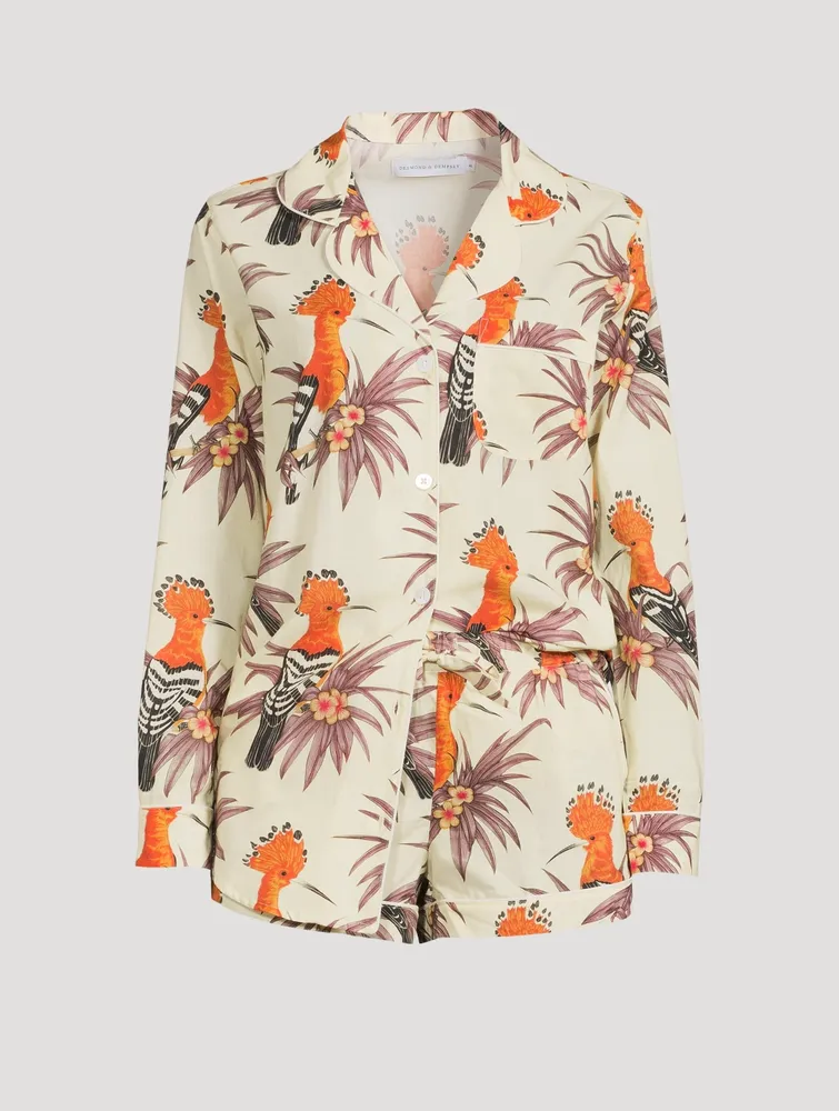 Signature Cotton Pyjama Short Set Marginata Print