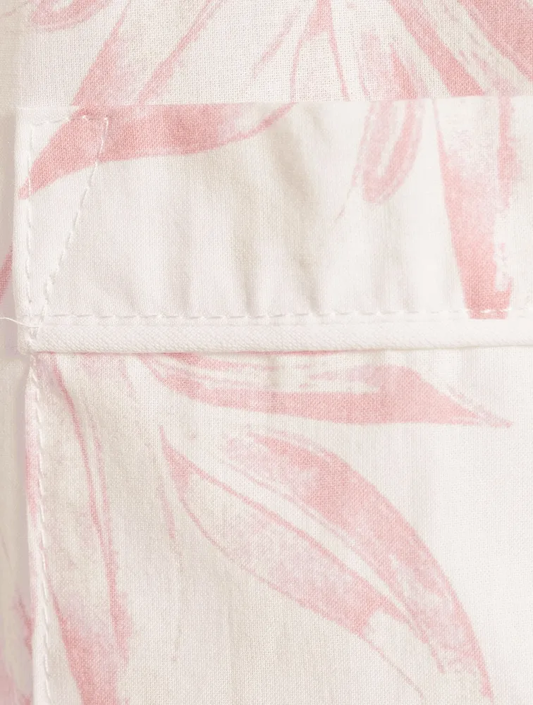 Long Cotton Pajama Set Luxe Deia Print