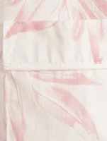 Long Cotton Pajama Set Luxe Deia Print