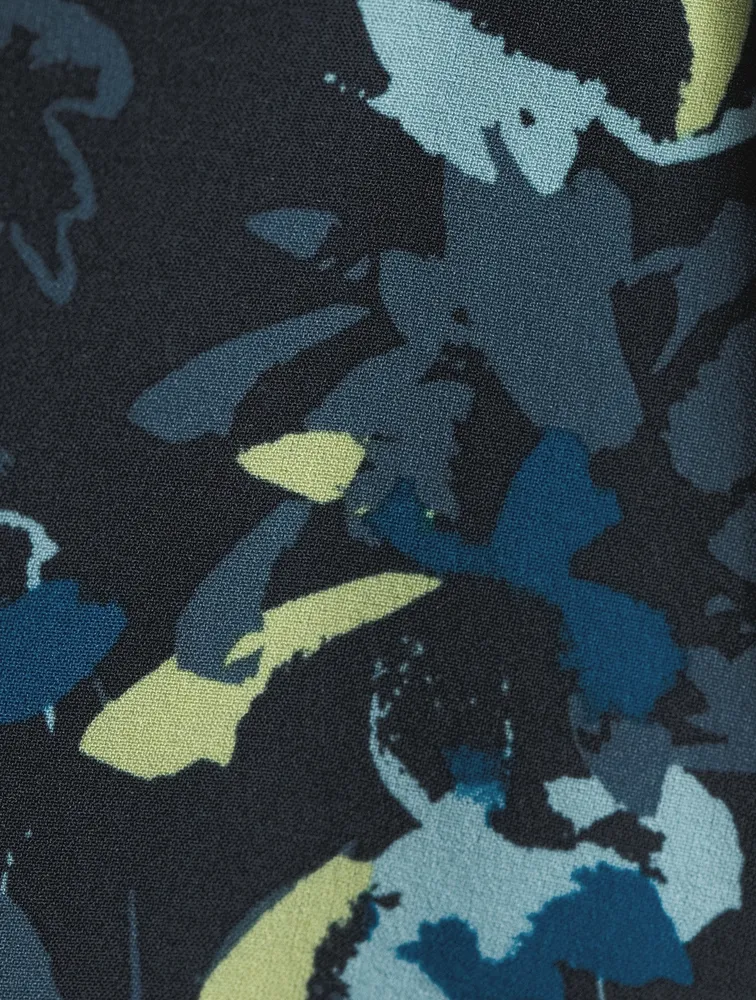 On Your Marks 4" Running Shorts Floral Print