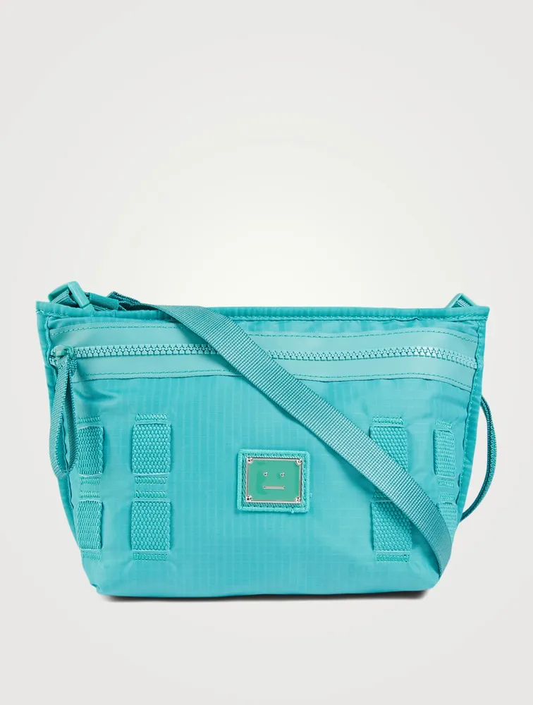 Small Logo Plaque Crossbody Bag