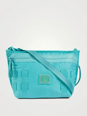 Small Logo Plaque Crossbody Bag