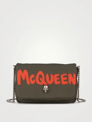 Graffiti Nylon Crossbody Bag