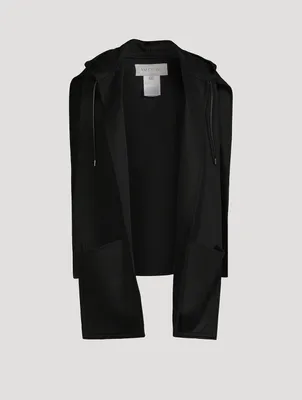 Virgin Wool And Cashmere Cape