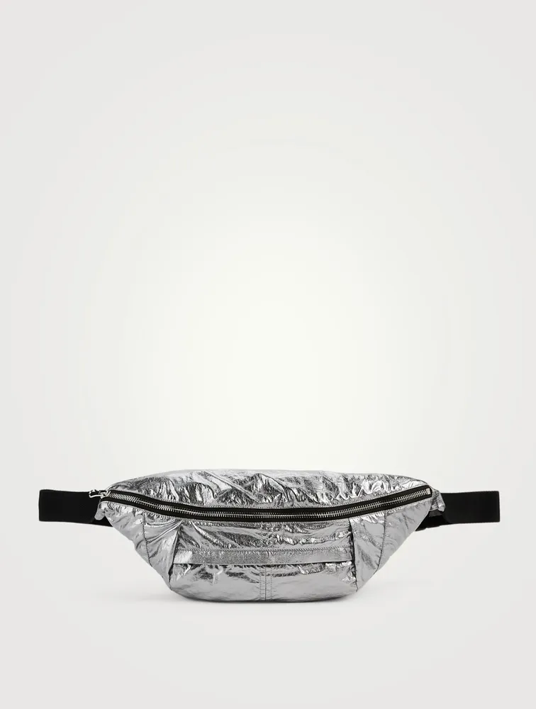 Noomi Metallic Belt Bag