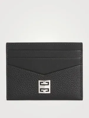 Grained Leather Card Holder