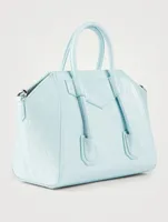 Mini Antigona Croc-Embossed Leather Bag With Lock