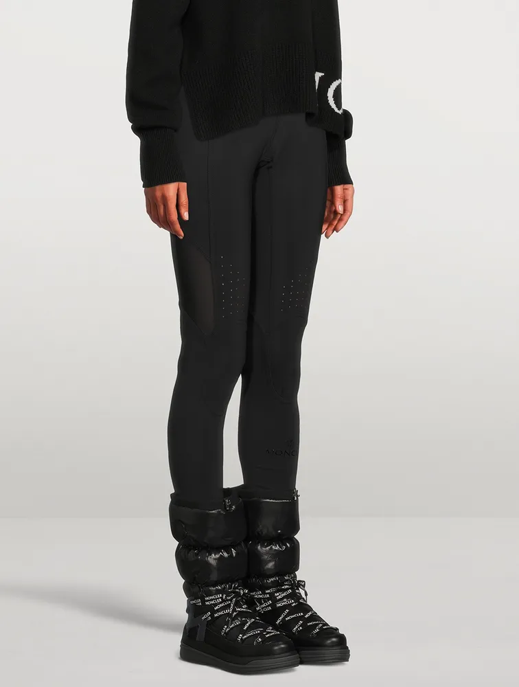 Insolux Nylon And Leather Mid-Calf Boots