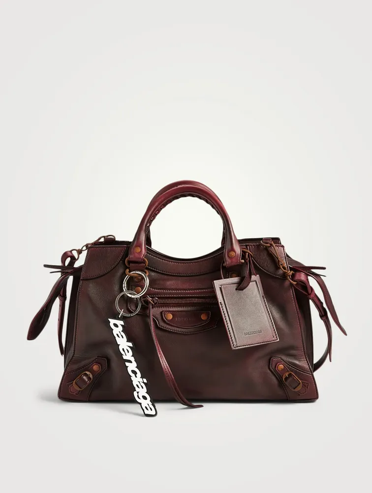 Neo Classic Used Leather City Bag