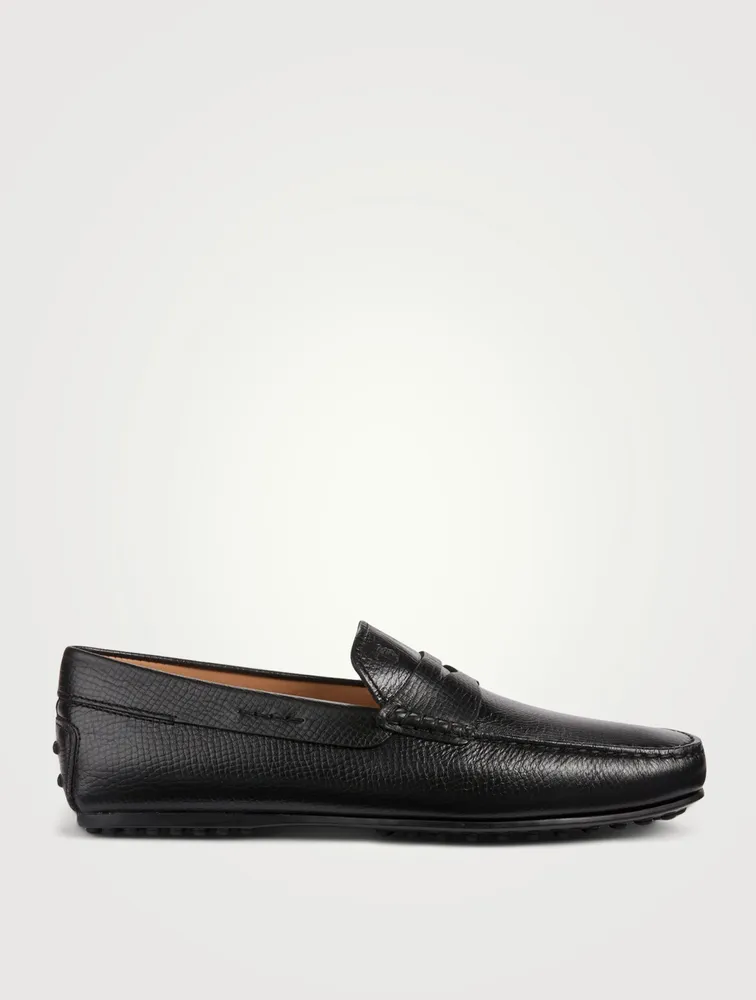 City Gommino Leather Penny Loafers