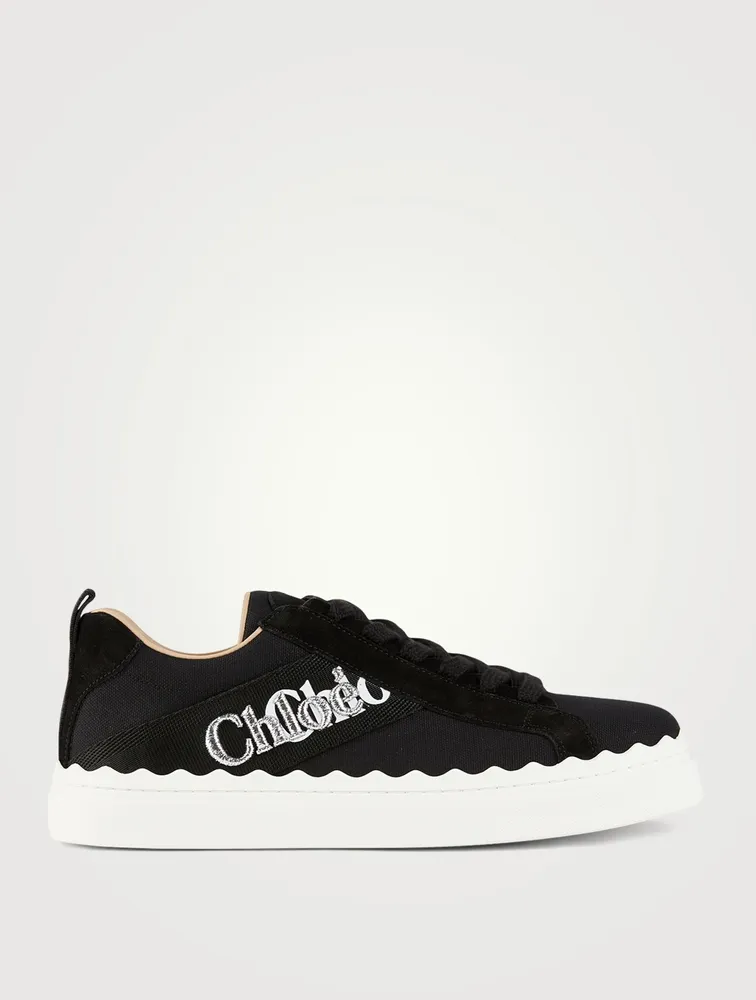 Lauren Canvas And Suede Sneakers