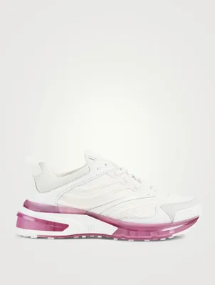 Giv 1 Leather And Mesh Sneakers