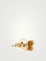 Love Letter 14K Gold Pavé Butterfly Earring With Diamonds