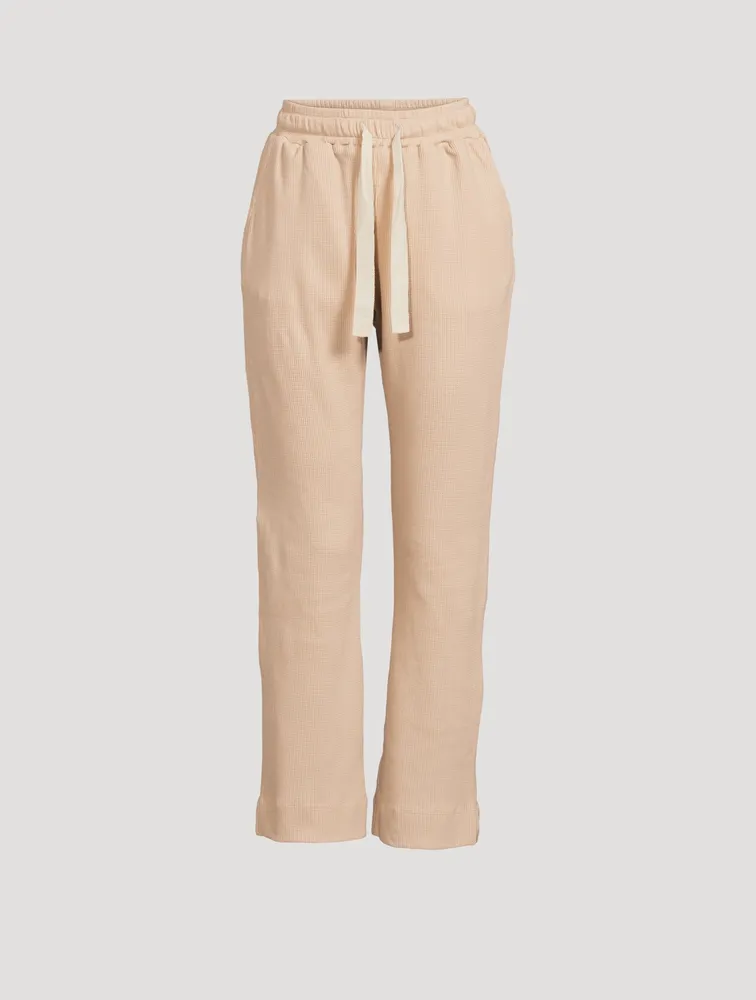 The Waffle Organic Cotton Pants
