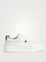 One Stud Leather Sneakers