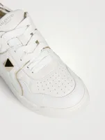 One Stud Leather Sneakers