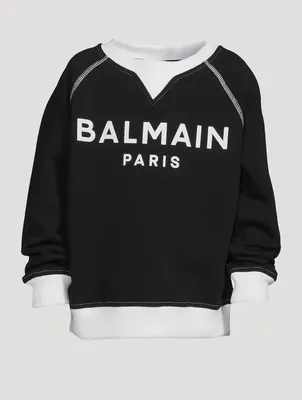 Kids Cotton Logo Sweatshirt