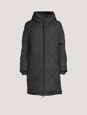 Quilted Jacket With Hood