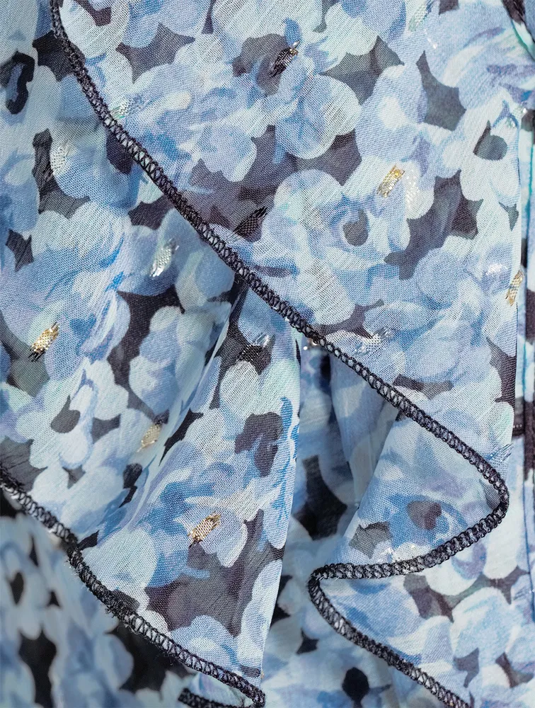 Suri Printed Chiffon Mini Dress