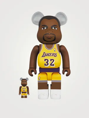 Magic Johnson 100% & 400% Be@rbrick Set