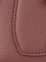 XS Roseau Leather Top Handle Bag