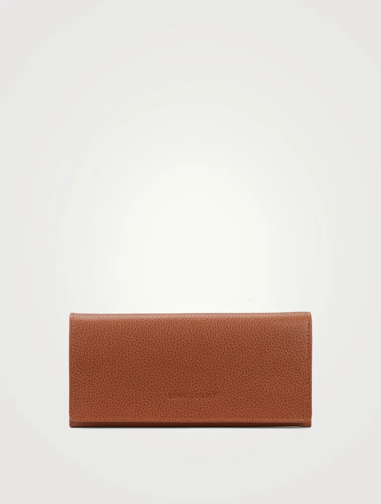 Le Foulonné Leather Long Continental Wallet