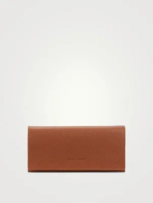 Le Foulonné Leather Long Continental Wallet