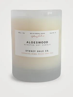 Aloeswood Scented Soy Candle