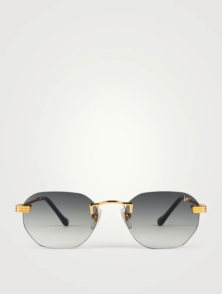 VF Detroit Player Drill Mount 24K Gold Sunglasses