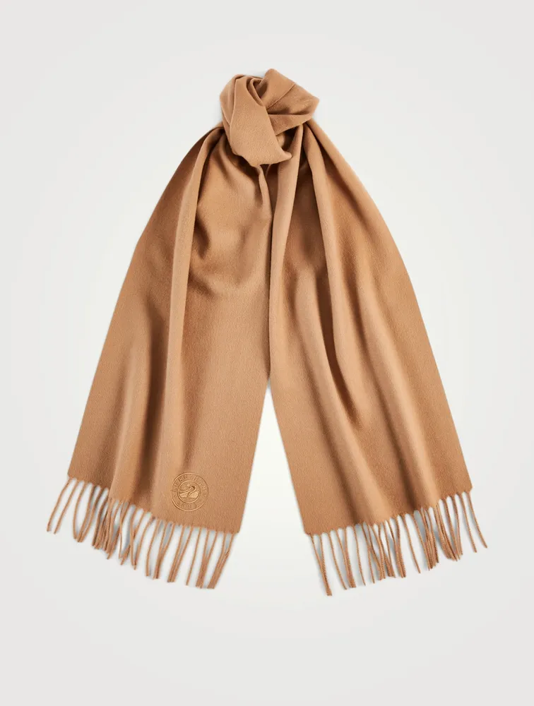 Wool And Cashmere Long Scarf