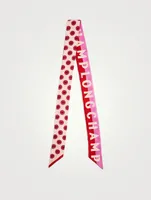 Silk Ribbon Hair Scarf