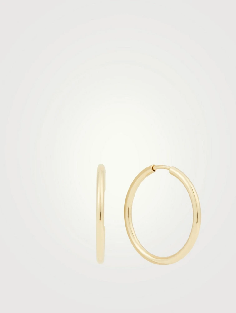 Senorita 20 Goldplated Hoop Earrings