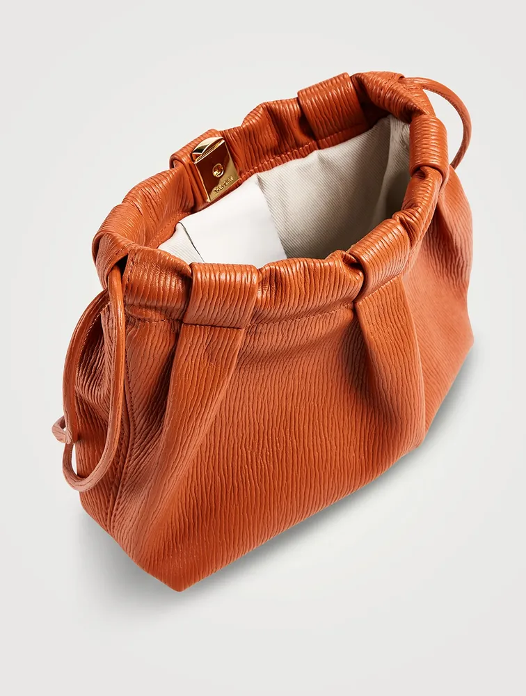 Thetis Straw Drawstring Bucket Bag