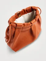 Thetis Straw Drawstring Bucket Bag