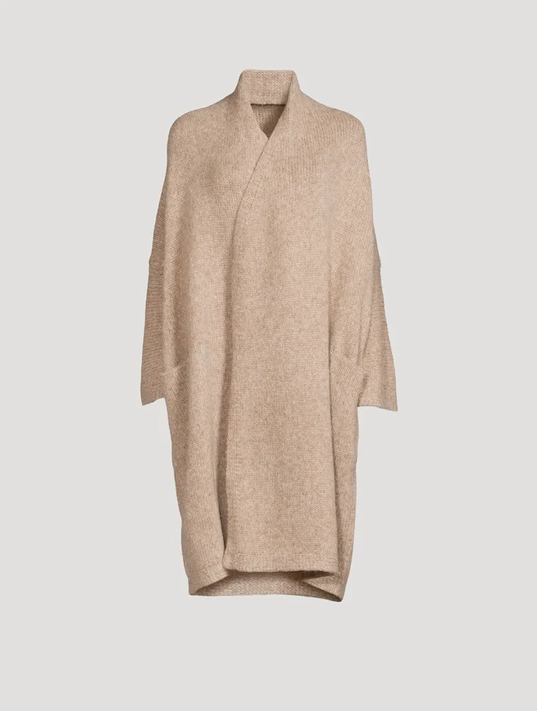 Alpaca-Blend House Coat
