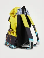 Nylon Printed Backpack
