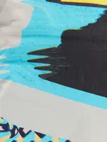 Nylon Printed Backpack