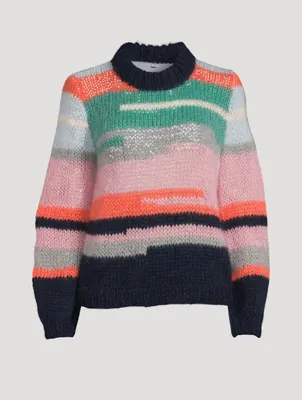 Jennifer's Mohair-Blend Sweater
